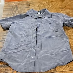 Tony Hawk grey button down, Boys L
